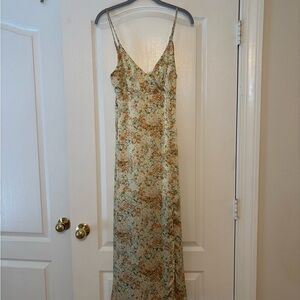 Promesa Floral Maxi Dress with Spaghetti Straps